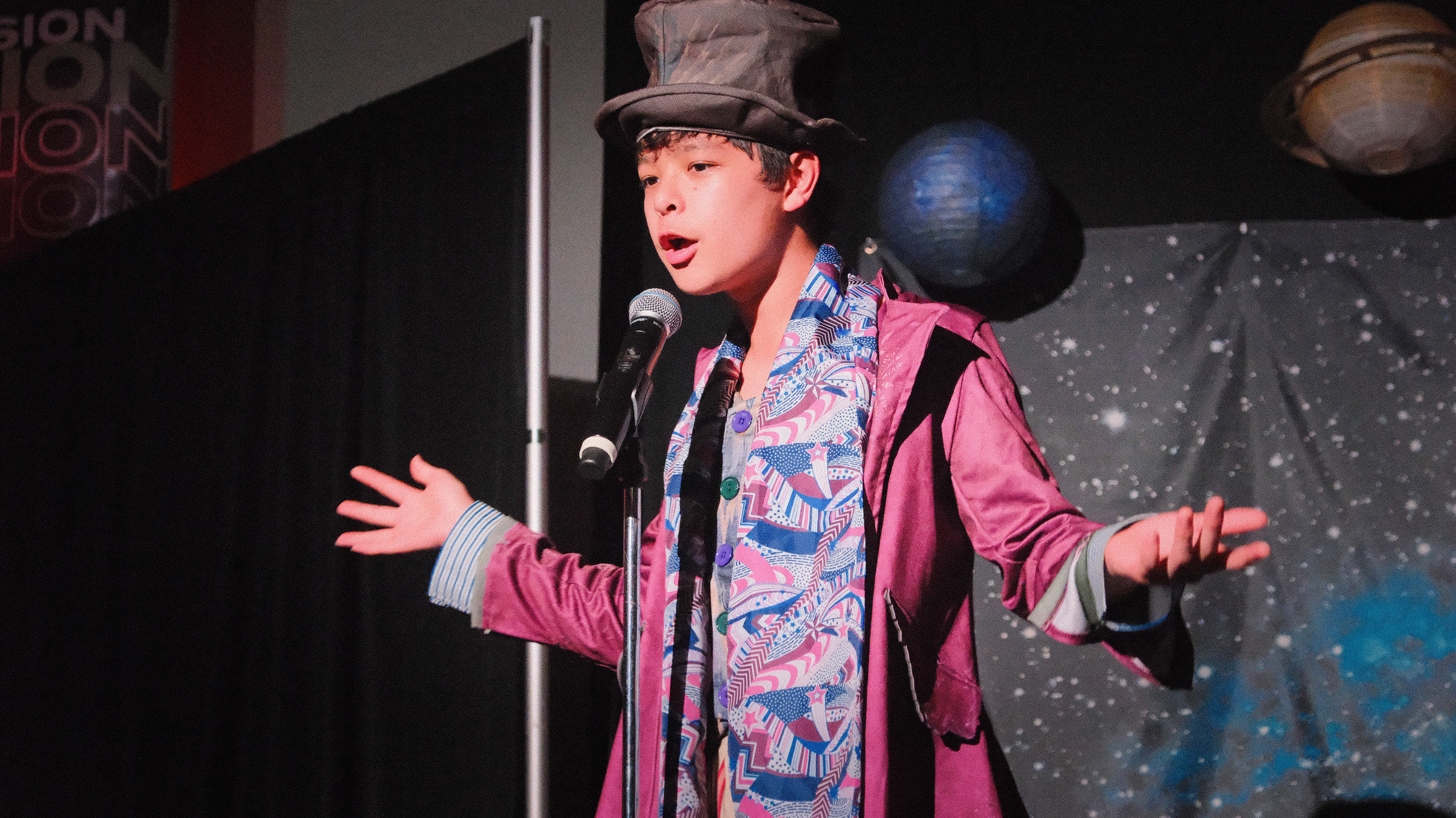 Wonka on stage
